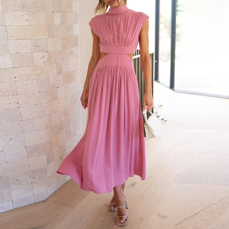 Robe Longue avec Coupe Classique pour Femme | Idéale pour les Sorties ou les Événements Décontractés