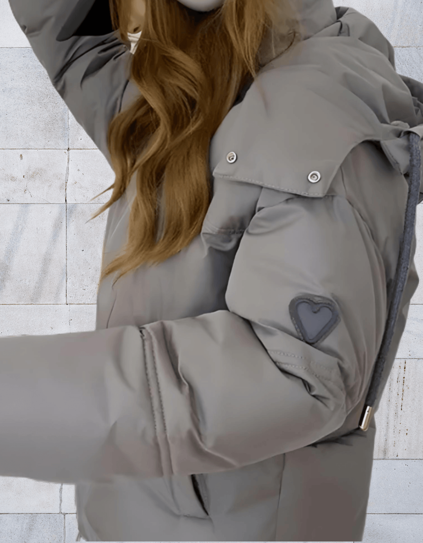 Veste d’Hiver avec Fermeture Éclair et Poches Latérales pour Femme | Idéale pour les Journées Froides