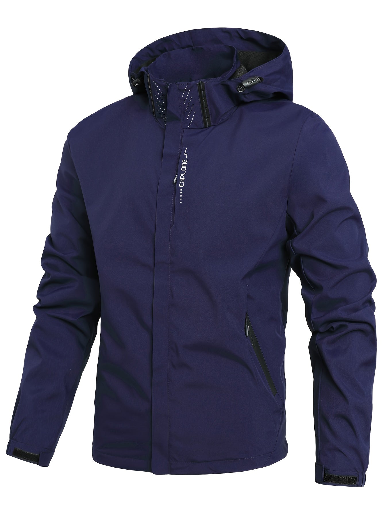 Veste Légère avec Poches Fonctionnelles et Fermeture Zippée pour Hommes | Idéale pour Activités de Plein Air et Quotidien