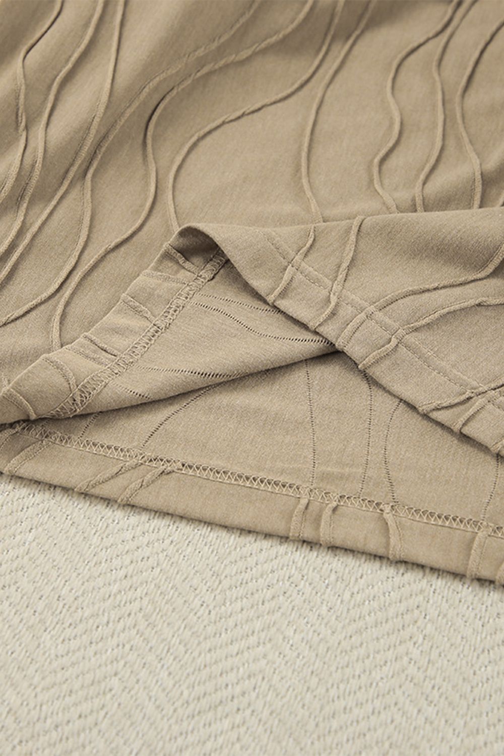 Ensemble Deux Pièces avec Haut à Manches Longues Épaules Tombantes et Pantalon Coordonné pour Femme | Idéal pour un Usage Quotidien
