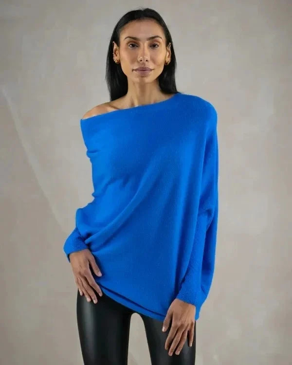 Pull Oversize à Col Convertible pour Femmes | Idéal pour Différentes Occasions