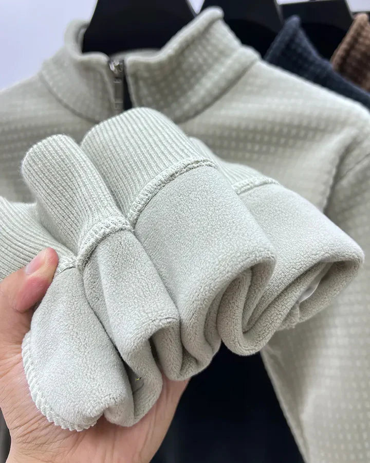 Pull à Demi-Zip pour Homme avec Coupe Confortable | Idéal pour les Journées Fraîches