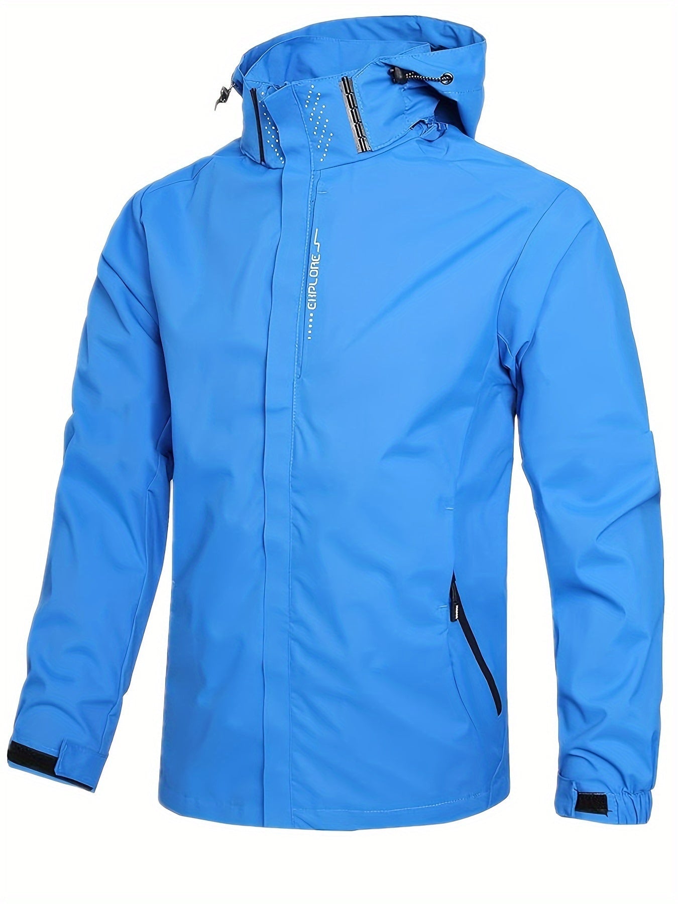 Veste Légère avec Poches Fonctionnelles et Fermeture Zippée pour Hommes | Idéale pour Activités de Plein Air et Quotidien