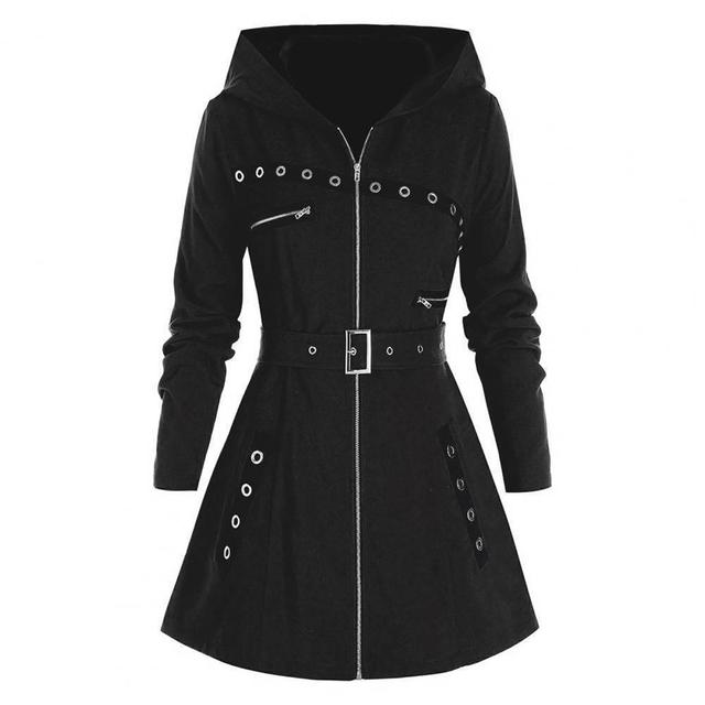 Manteau Long avec Ceinture Et Capuche pour Femme | Idéal pour L’Hiver