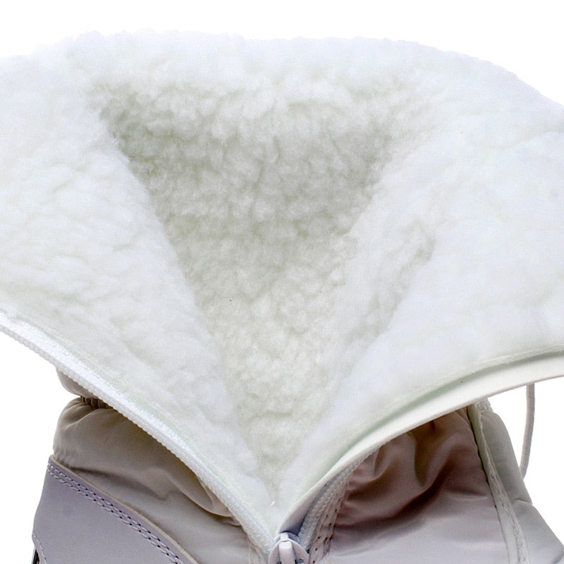 Bottes D’Hiver avec Semelle Antidérapante pour Femme | Idéales pour Temps Froid