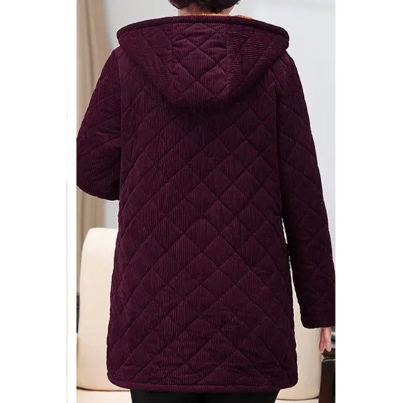 Veste Matelassée Avec Doublure Polaire Et Manches Longues Pour Femme | Idéale Pour La Saison Automne-Hiver