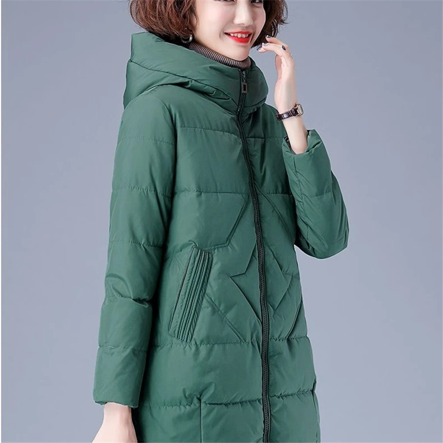 Veste Matelassée À Col Rond avec Motif Côtelé pour Femme | Idéale pour La Saison Automne-Hiver