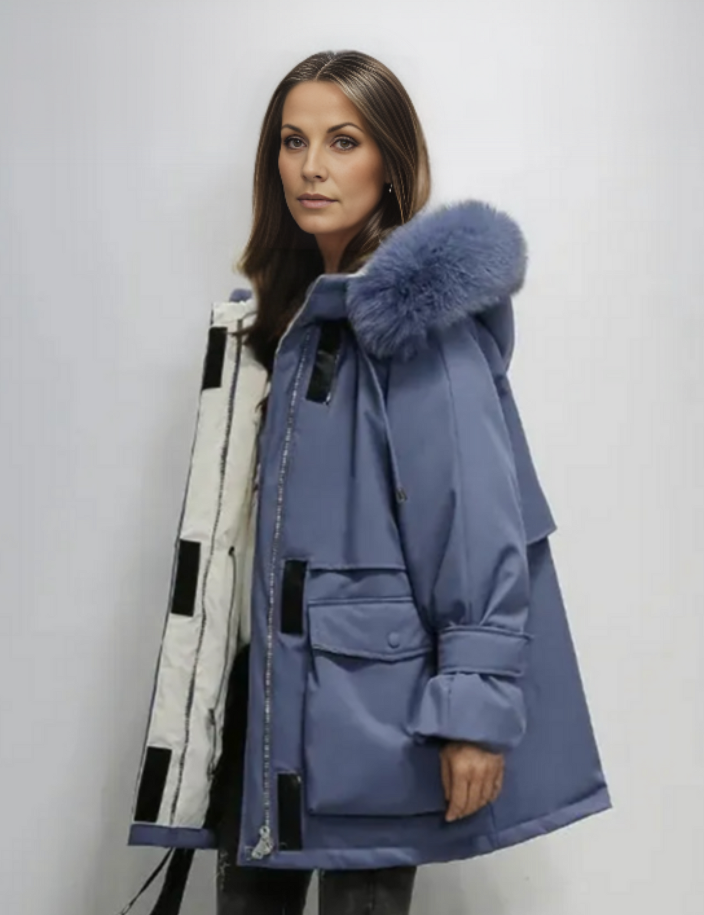 Parka Hivernale avec Capuche Et Manches Longues pour Femme | Idéale pour La Saison Froide