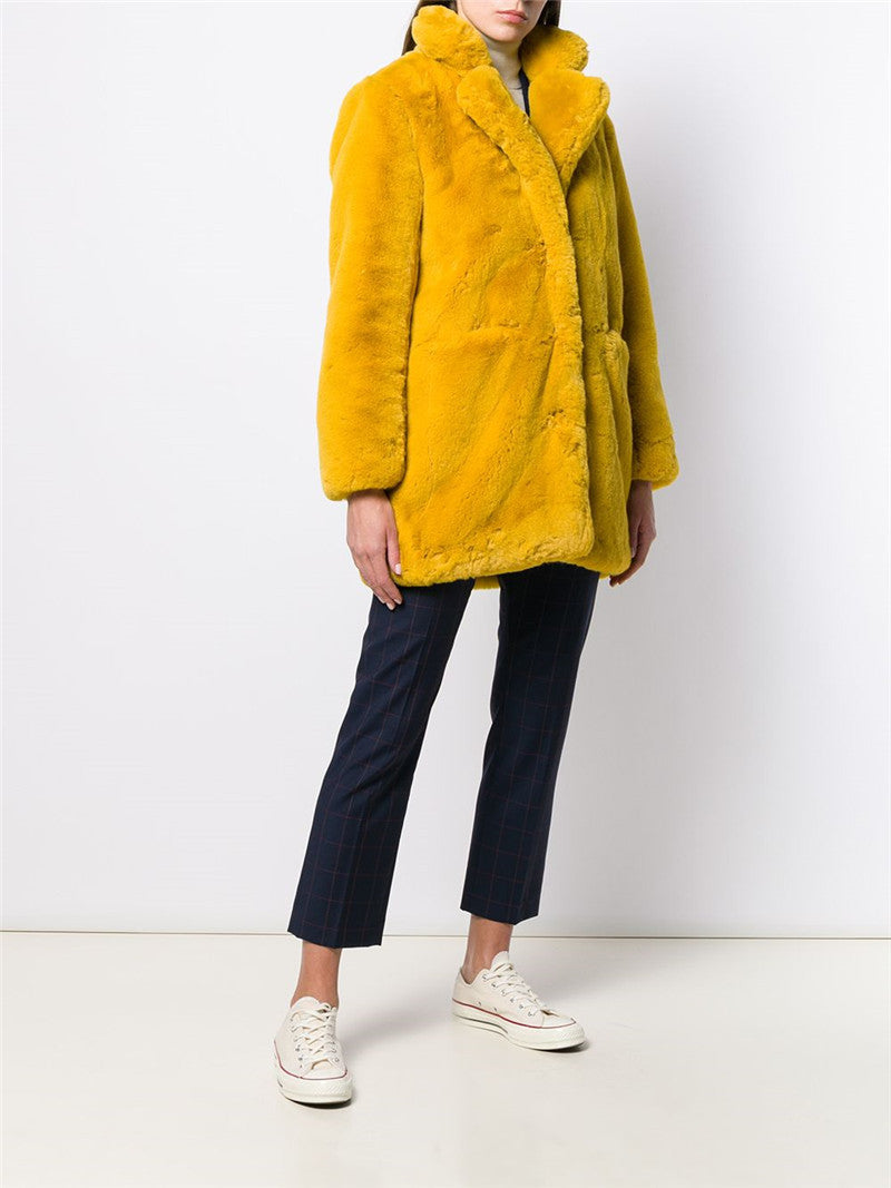 Manteau Mi-Long avec Coupe Ample pour Femme | Idéal pour l’Automne
