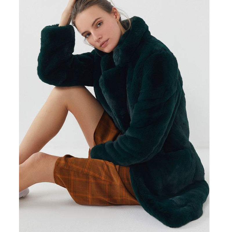 Manteau Mi-Long avec Coupe Ample pour Femme | Idéal pour l’Automne