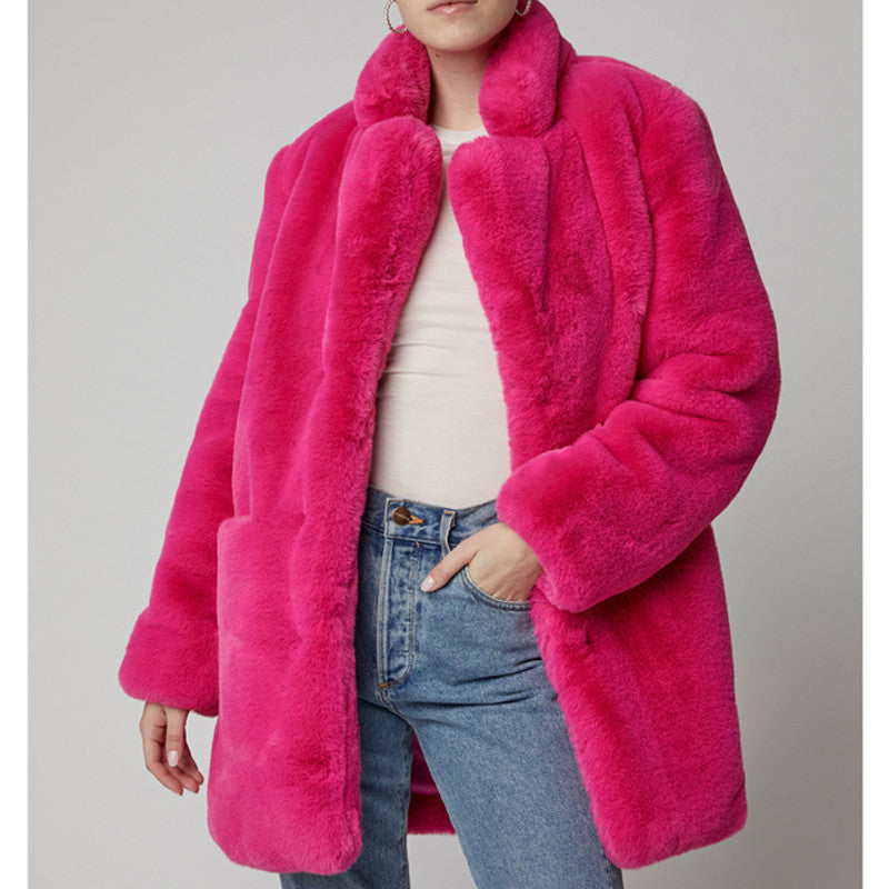 Manteau Mi-Long avec Coupe Ample pour Femme | Idéal pour l’Automne