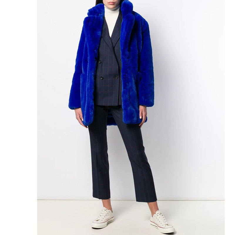 Manteau Mi-Long avec Coupe Ample pour Femme | Idéal pour l’Automne