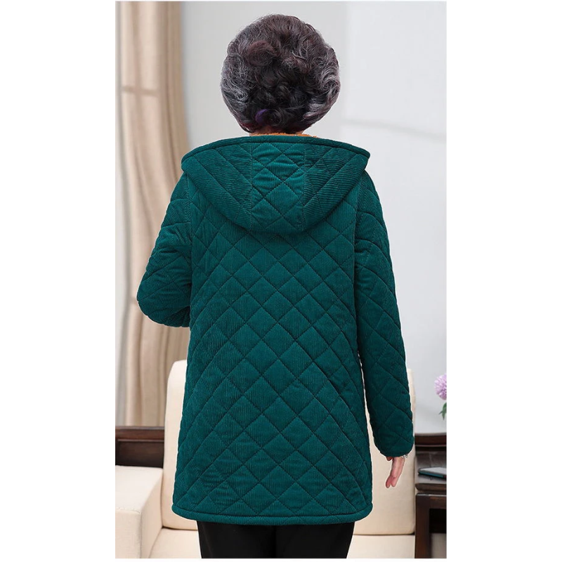 Veste Matelassée Avec Doublure Polaire Et Manches Longues Pour Femme | Idéale Pour La Saison Automne-Hiver