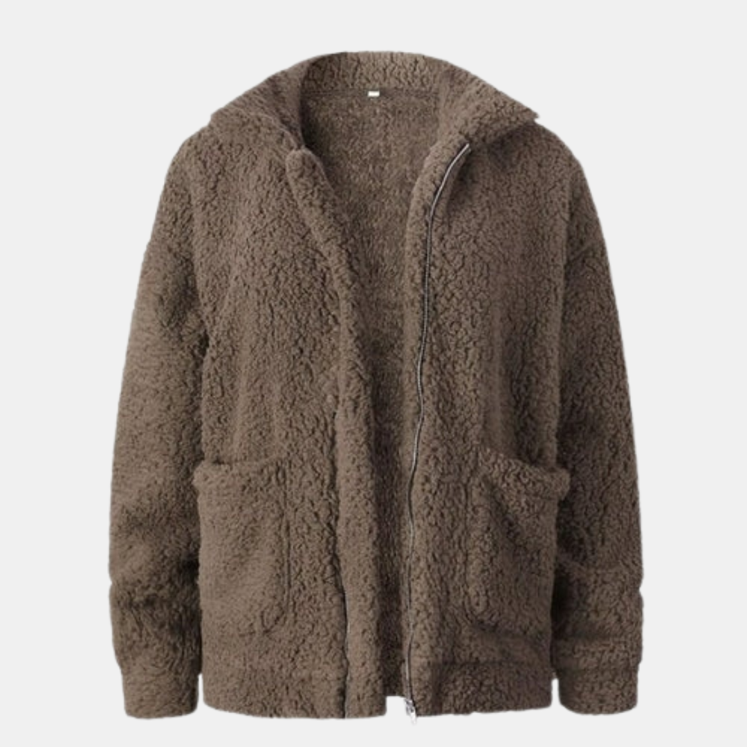 Veste Zippée avec Poches Frontales pour Homme | Idéale pour l’Automne et l’Hiver