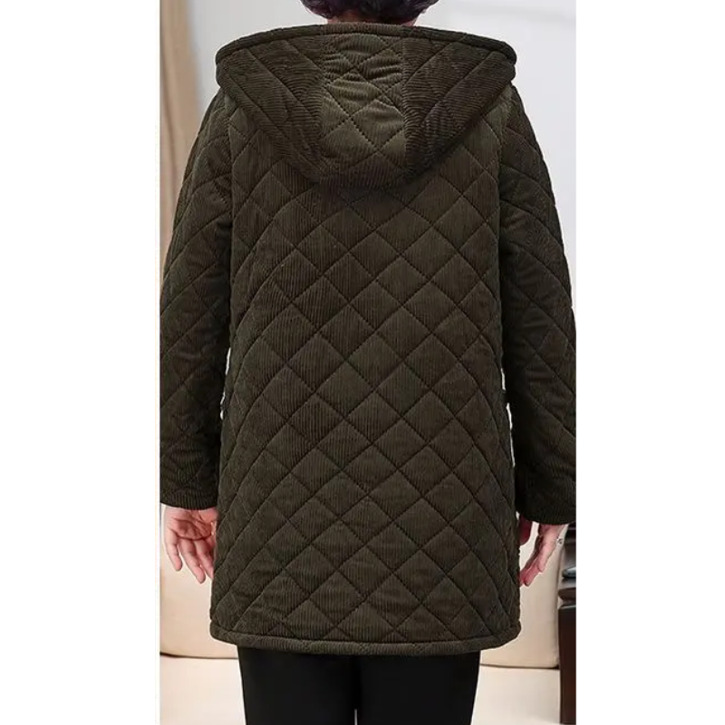 Veste Matelassée Avec Doublure Polaire Et Manches Longues Pour Femme | Idéale Pour La Saison Automne-Hiver