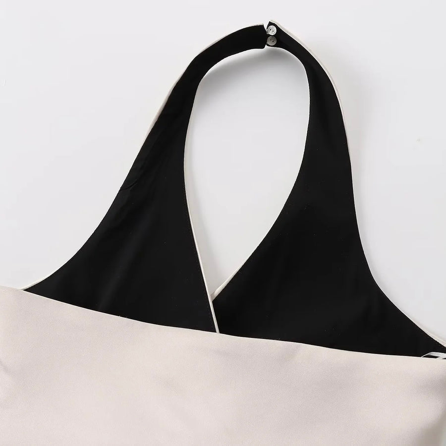 Top Dos-nu Avec Fermeture Nouée Pour Femme | Idéal Pour Le Printemps Et L’été