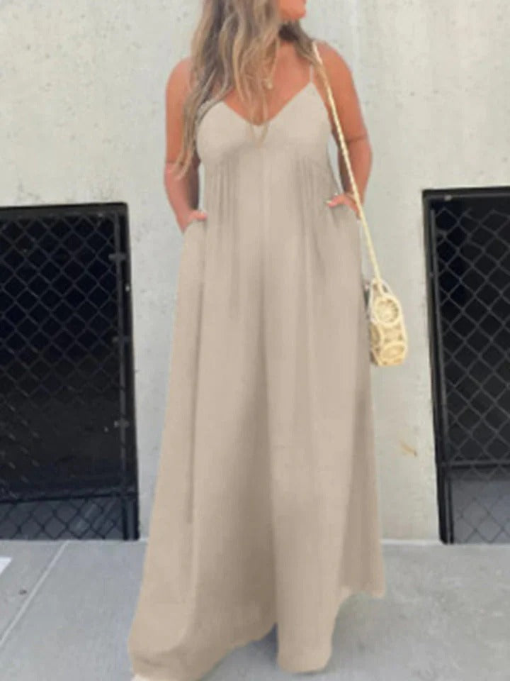 Robe Longue avec Coupe Décontractée pour Femme | Idéale pour le Quotidien et les Occasions