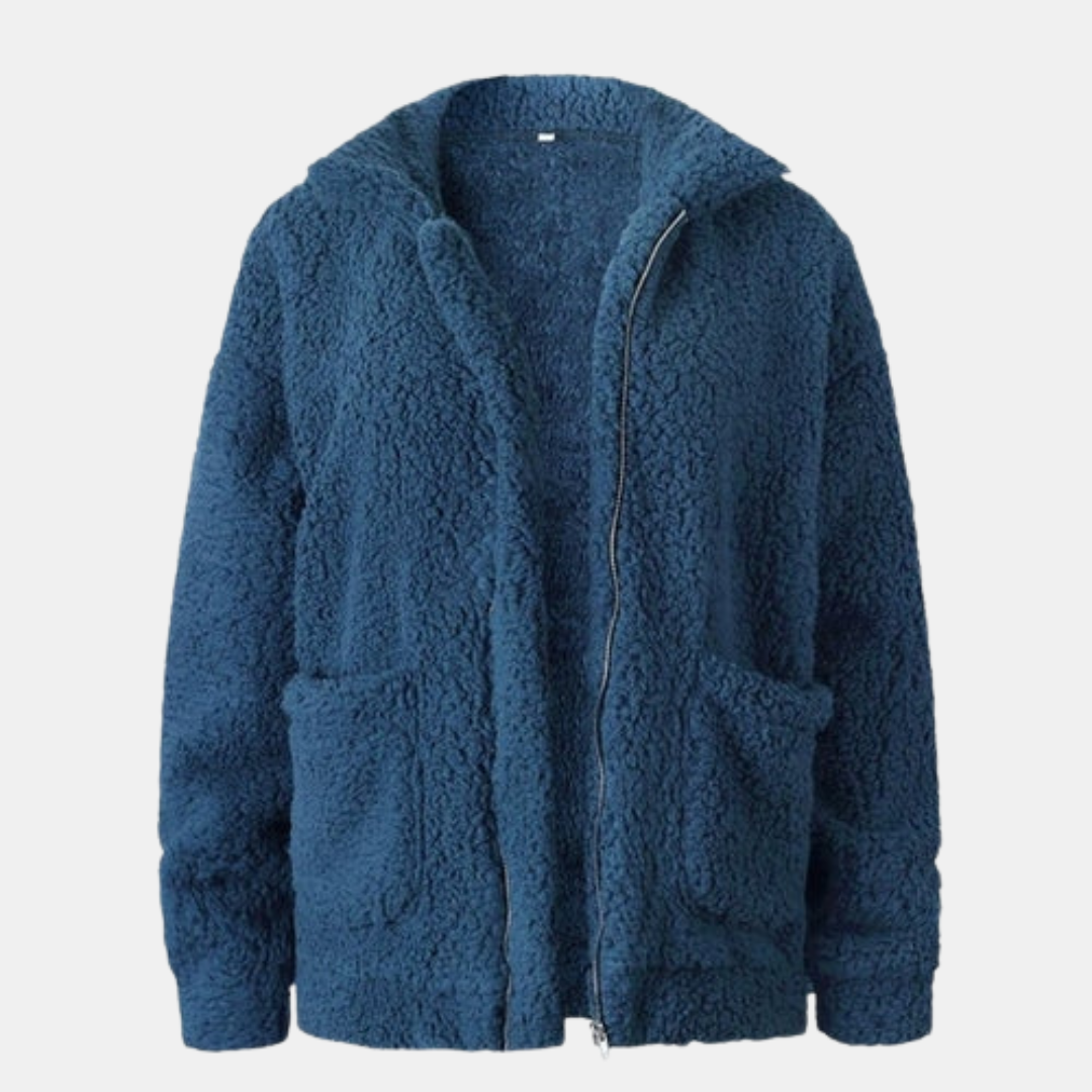 Veste Zippée avec Poches Frontales pour Homme | Idéale pour l’Automne et l’Hiver