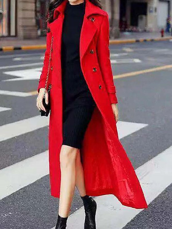 Manteau Long avec Ceinture pour Femme | Idéal pour L’Hiver