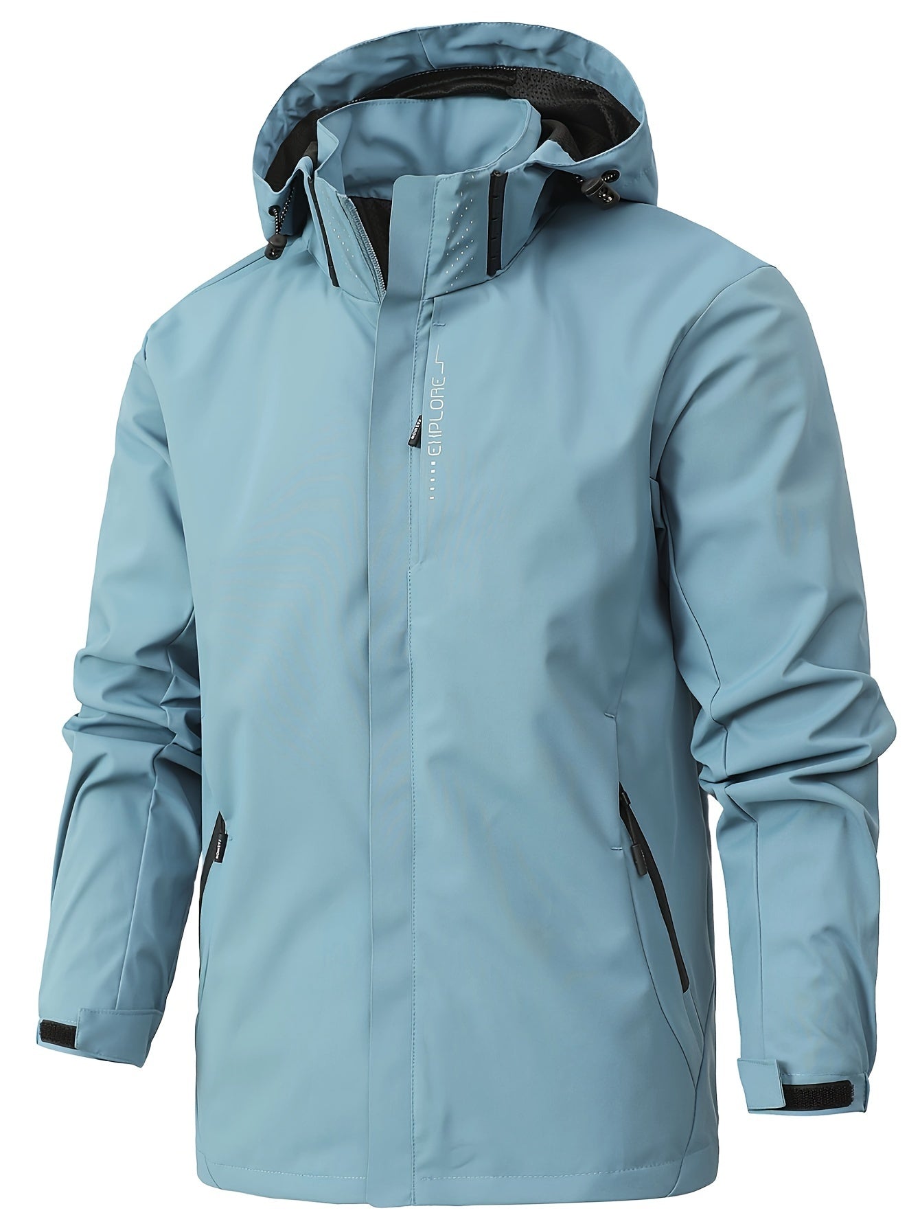 Veste Légère avec Poches Fonctionnelles et Fermeture Zippée pour Hommes | Idéale pour Activités de Plein Air et Quotidien