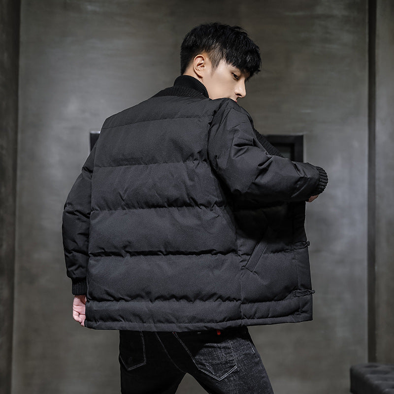 Veste Hiver Zippée Sans Capuche pour Homme | Idéale pour Temps Froid