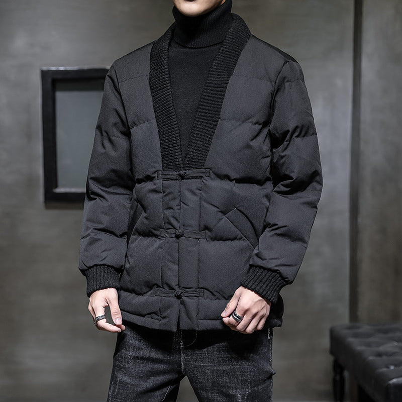 Veste Hiver Zippée Sans Capuche pour Homme | Idéale pour Temps Froid