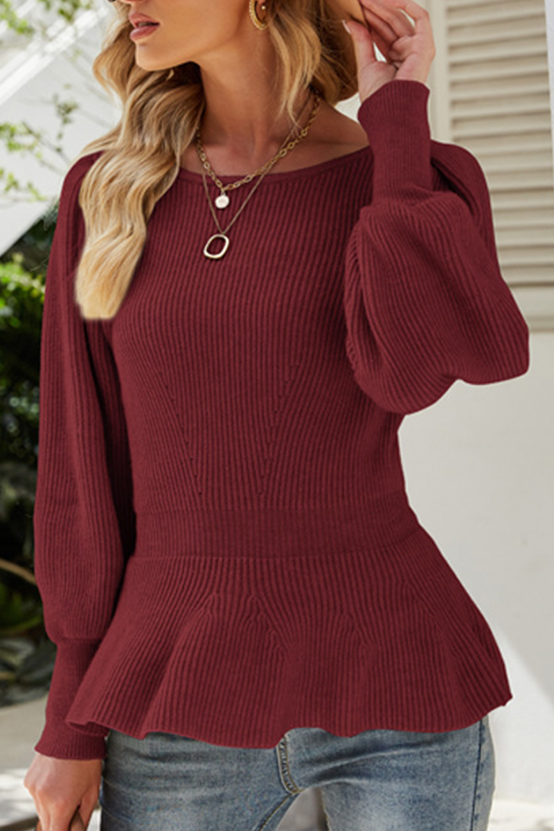 Pull Patchwork À Col Rond Pour Femmes | Idéal Pour Usage Quotidien