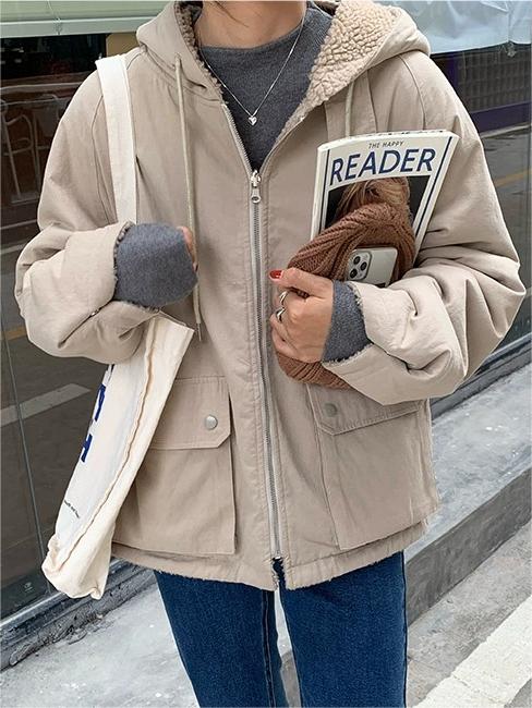 Parka Ombrable avec Capuche pour Femmes | Idéale pour l’Hiver