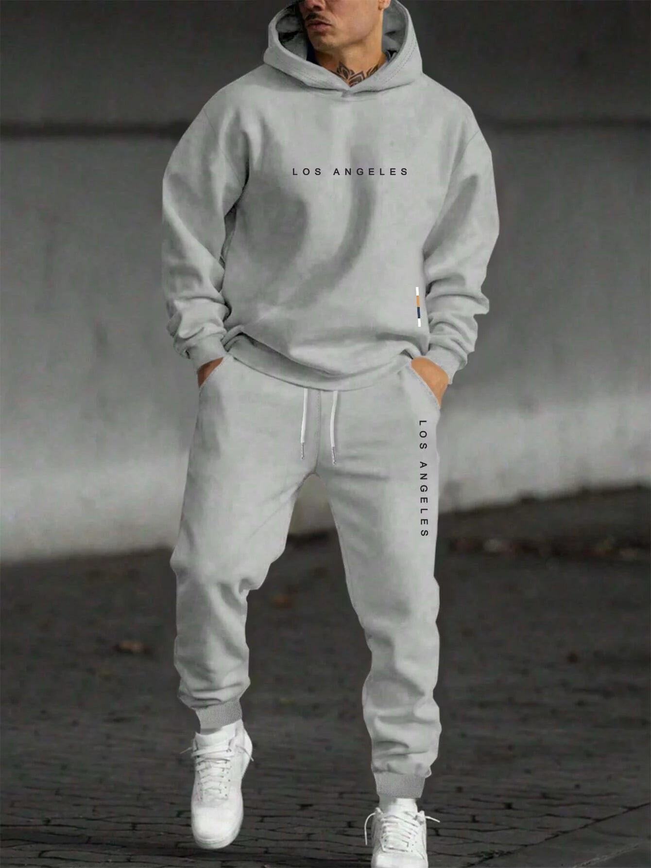 Ensemble avec Hoodie Et Pantalon De Jogging pour Homme | Idéal pour Toutes Les Saisons
