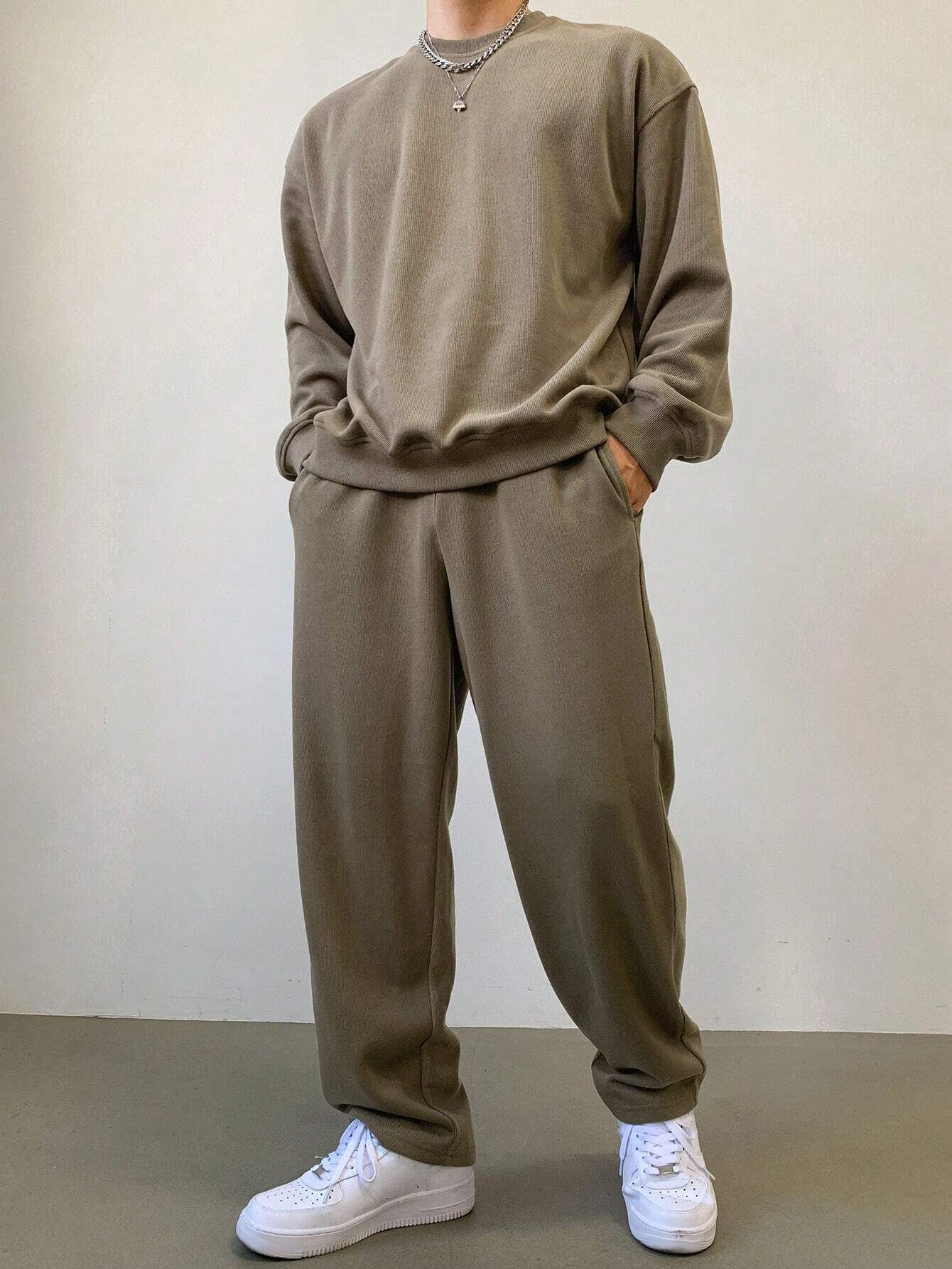 Survêtement 2 Pièces avec Sweat Et Pantalon pour Homme | Idéal pour Toutes Les Saisons