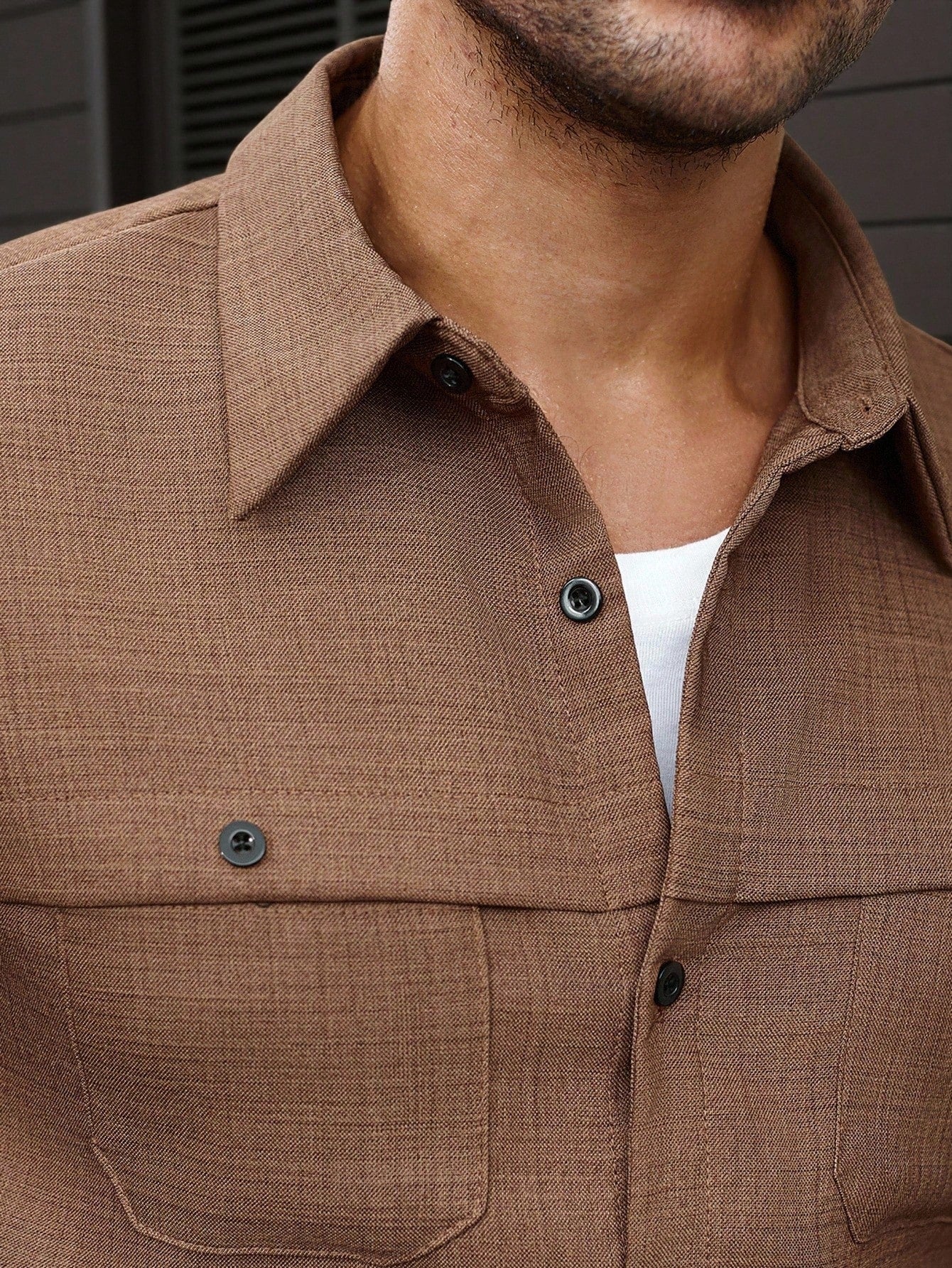 Ensemble Chemise À Manches Longues avec Fermeture Boutonnée Et Pantalon Assorti pour Homme | Idéal pour Usage Quotidien