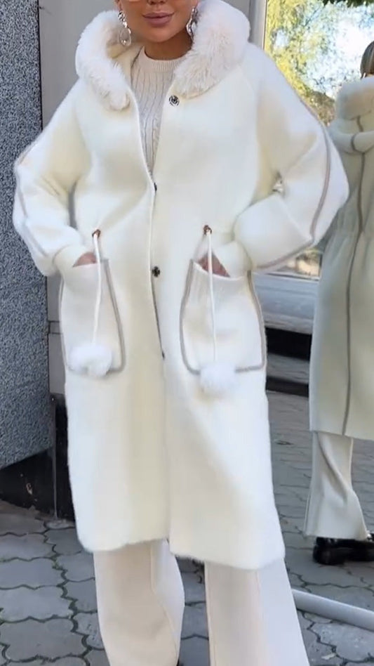 Manteau À Capuche avec Cordon De Serrage pour Femme | Idéal pour La Mi-Saison