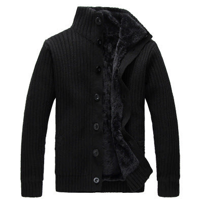 Veste Homme À Boutons avec Col Montant | Idéale pour Mi-Saison