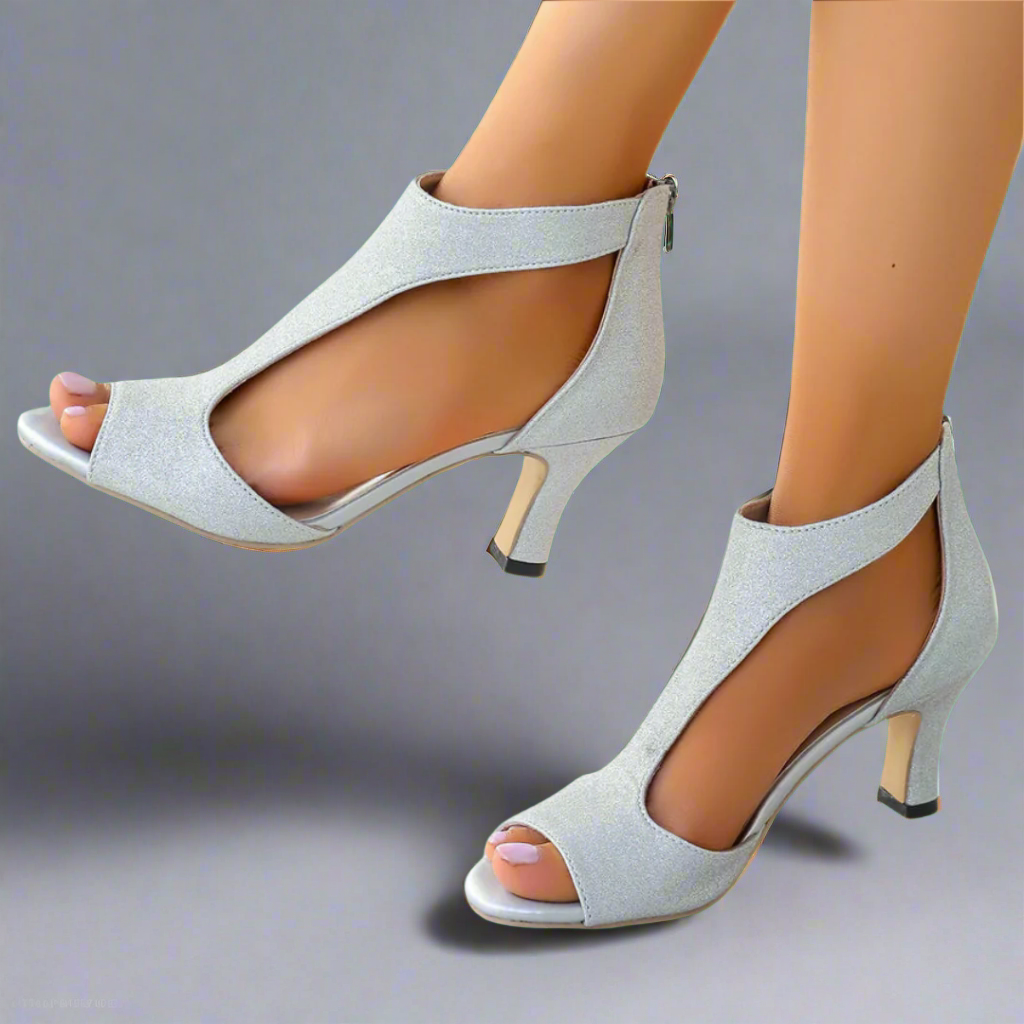 Sandales À Talon Avec Brides Réglables Pour Femmes | Idéales Pour Le Quotidien Et Les Occasions Spéciales