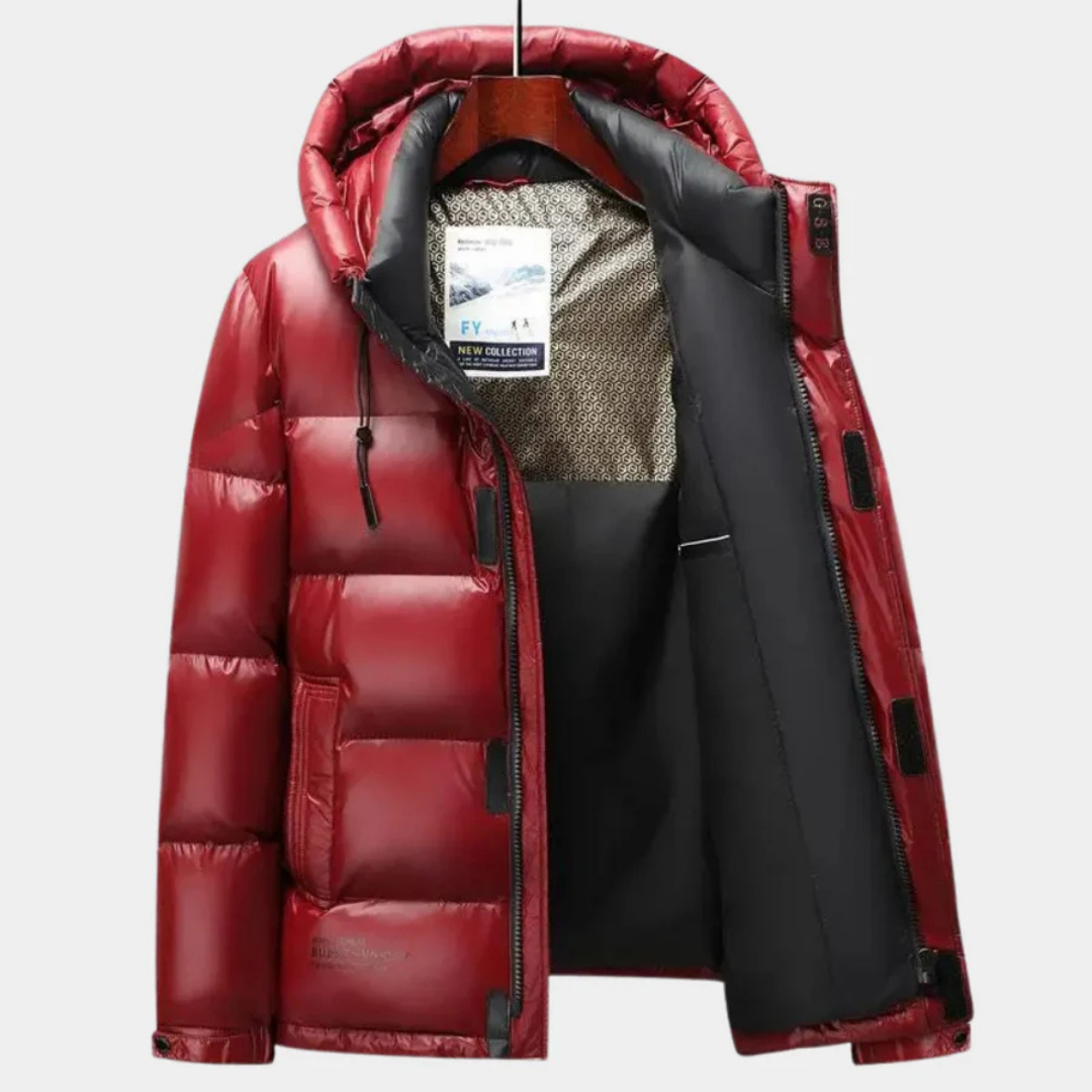 Doudoune d’Hiver avec Capuche pour Hommes | Idéale pour les Journées Froides