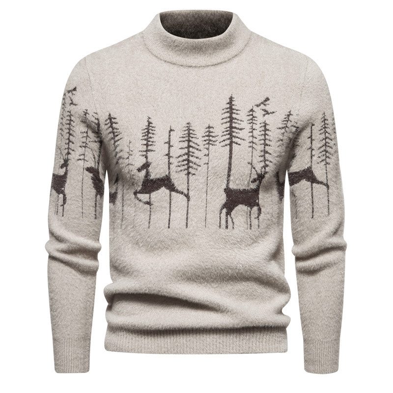 Pull avec Motif de Noël pour Homme | Idéal pour l’hiver