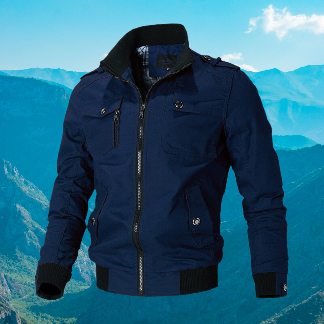 Blouson Bomber Avec Doublure Multicouche Pour Hommes | Idéal Pour Un Usage Quotidien