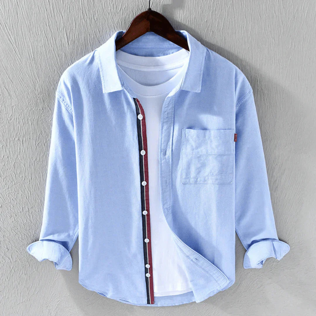 Chemise À Manches Longues avec Coupe Classique pour Homme | Idéale pour Le Quotidien Et Les Occasions Formelles