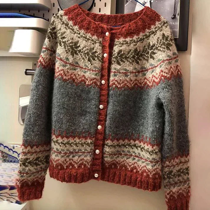 Pull à Col Rond avec Boutons Décoratifs pour Homme | Idéal pour Hiver