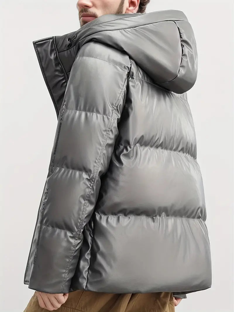Veste Matelassée avec Fermeture Éclair et Poches pour Homme | Idéale pour l’Hiver