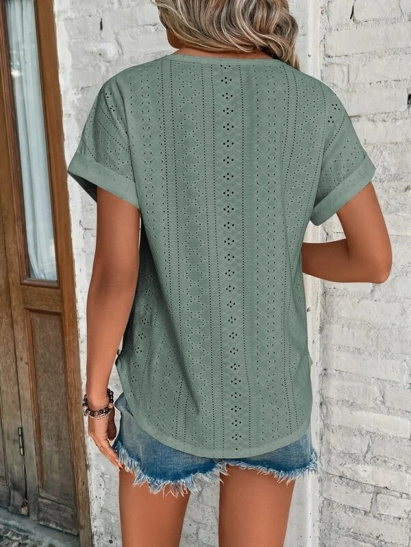 Chemise Décontractée avec Boutonnage Frontal pour Femme | Idéale pour l’Été et les Activités Quotidiennes