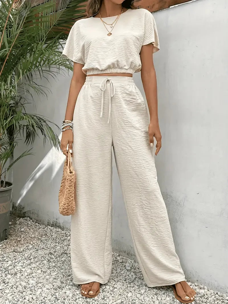 Ensemble Deux-Pièces Longueur Maxi pour Femme | Idéal pour l’Été et les Sorties Décontractées