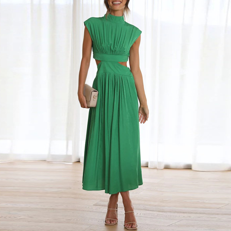 Robe Longue avec Coupe Classique pour Femme | Idéale pour les Sorties ou les Événements Décontractés
