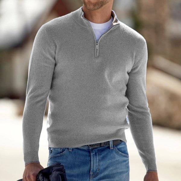 Pull Zippé pour Hommes | Idéal pour Un Usage Quotidien Et Les Occasions Décontractées