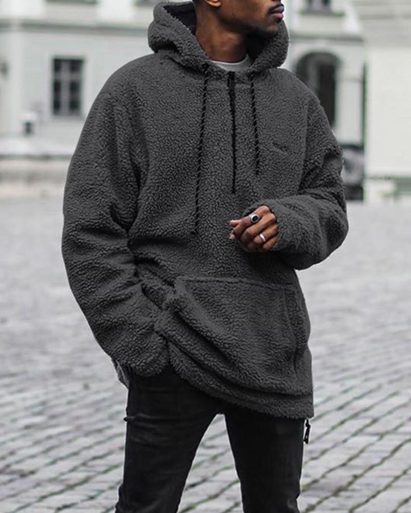 Sweat à Capuche avec Doublure Intérieure pour Homme | Idéal pour l’Hiver