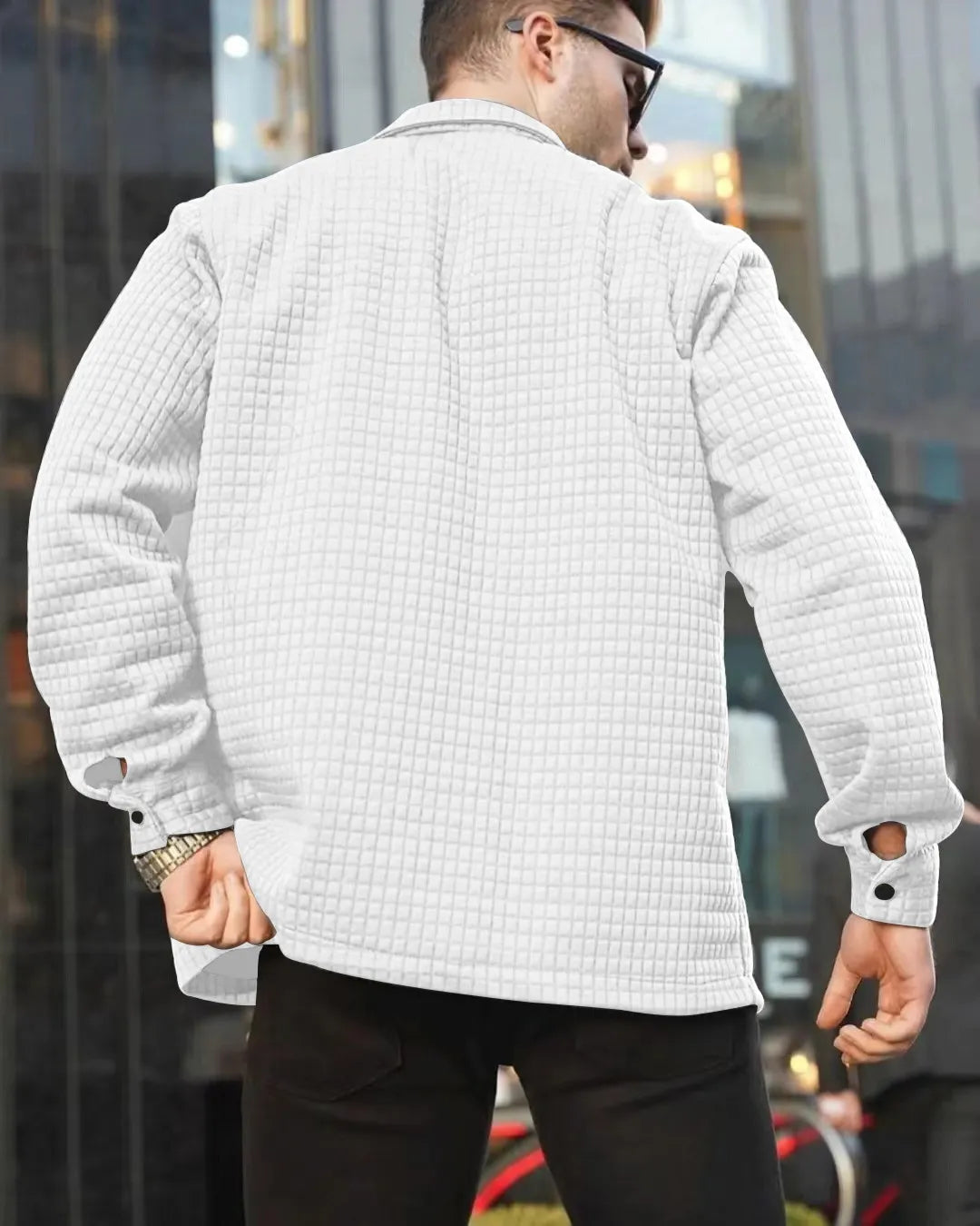 Veste Avec Coupe Ajustée Structurée Pour Hommes | Idéal Pour Occasions Formelles