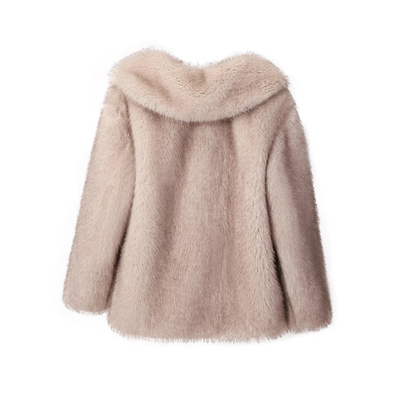 Manteau Long avec Fermeture Discrète pour Femme | Idéal pour l’Hiver