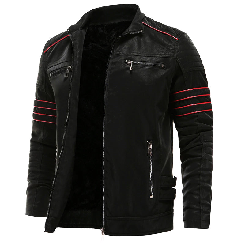 Veste à Coupe Droite avec Fermeture Éclair pour Homme | Idéale pour Toutes les Saisons