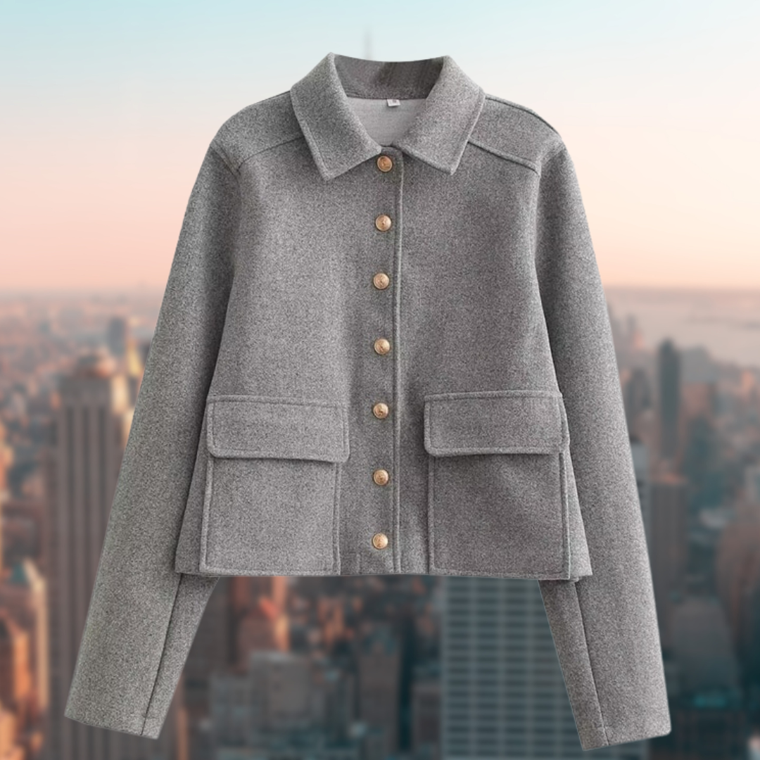 Veste Longue avec Boutons pour Femme | Idéale pour l’Automne