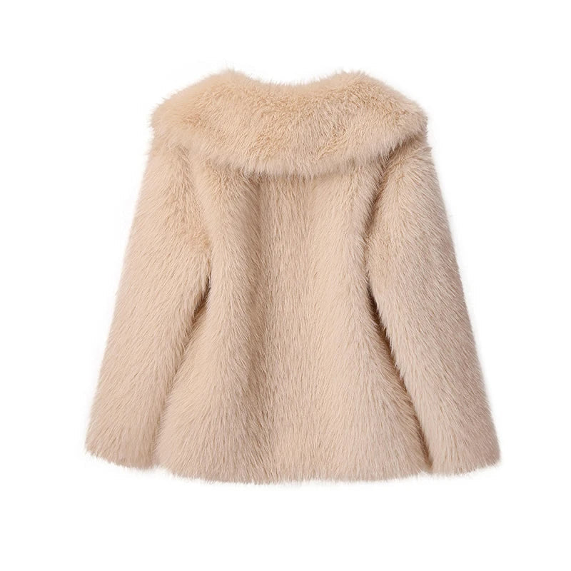Manteau Long avec Fermeture Discrète pour Femme | Idéal pour l’Hiver